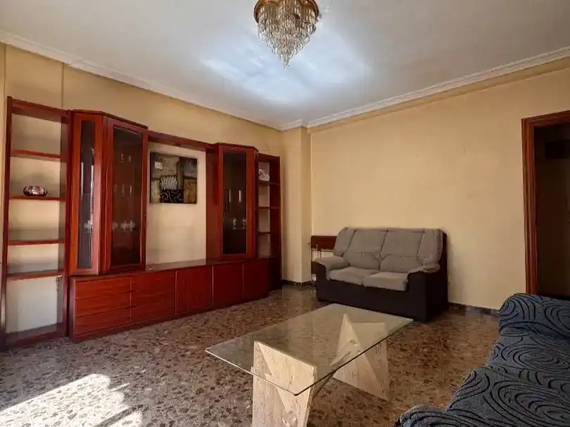 Living room of Flat for sale in Elche / Elx  with Air Conditioner and Balcony