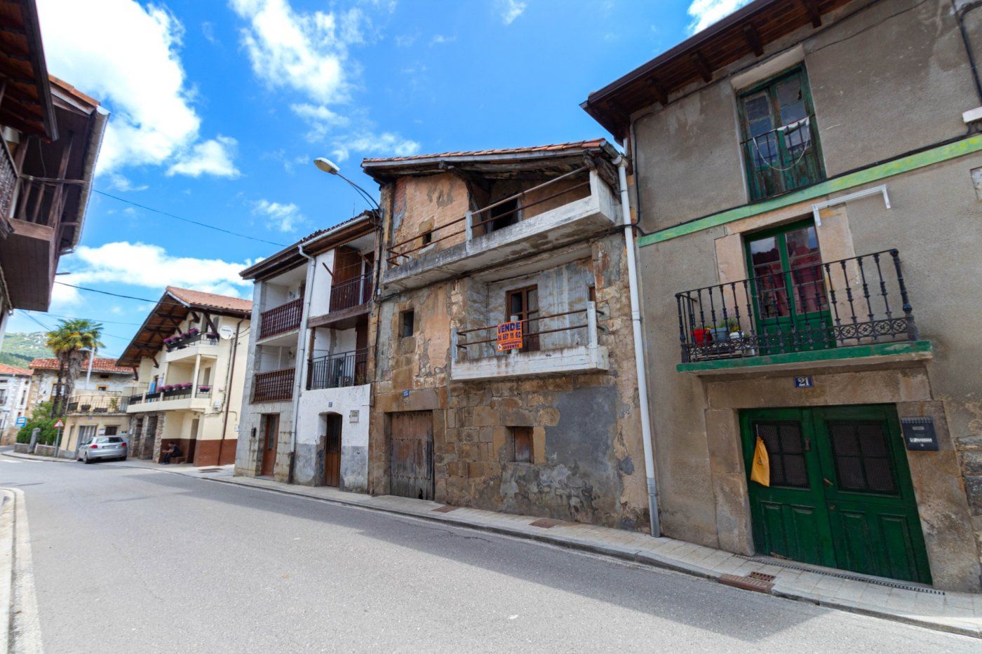Vista exterior de Casa adosada en venda en Trucios-Turtzioz amb Terrassa