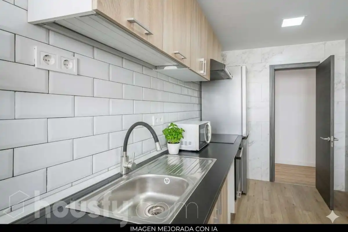 Kitchen of Flat for sale in Valladolid  with Air Conditioner and Terrace