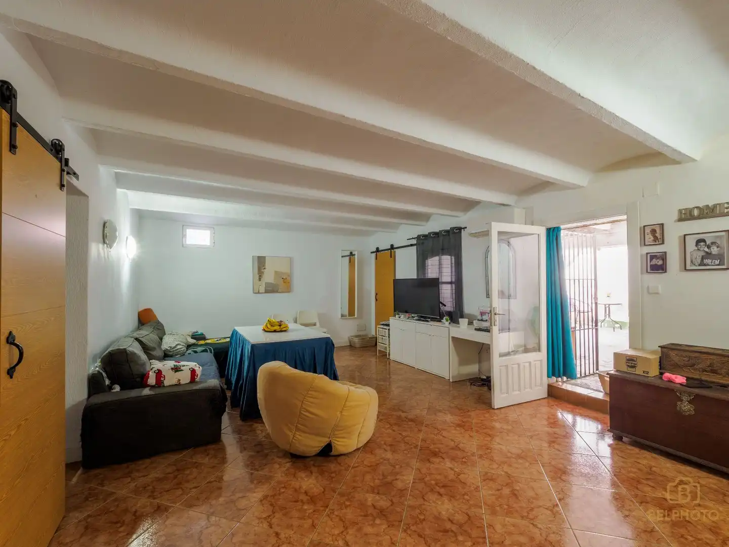 Wohnzimmer von Haus oder Chalet zum Verkauf in  Palma de Mallorca mit Klimaanlage, Heizung und Terrasse