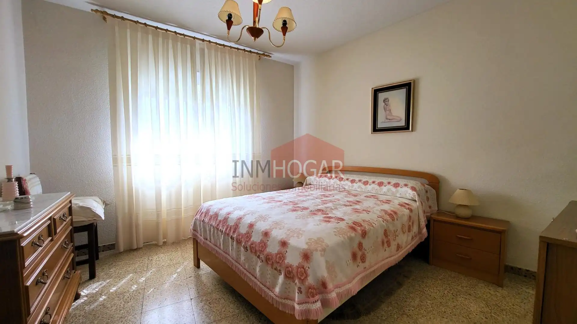 Bedroom of Flat for sale in Navalmoral  with Terrace, Storage room and Furnished