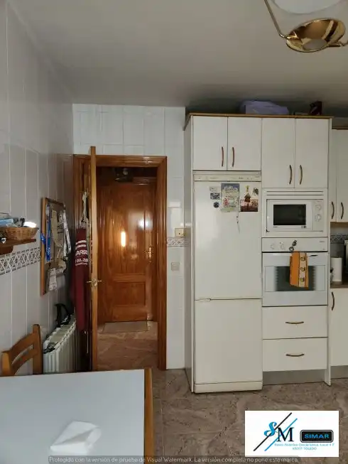 Cocina de Casa adosada en venta en Numancia de la Sagra con Aire acondicionado, Calefacción y Jardín privado
