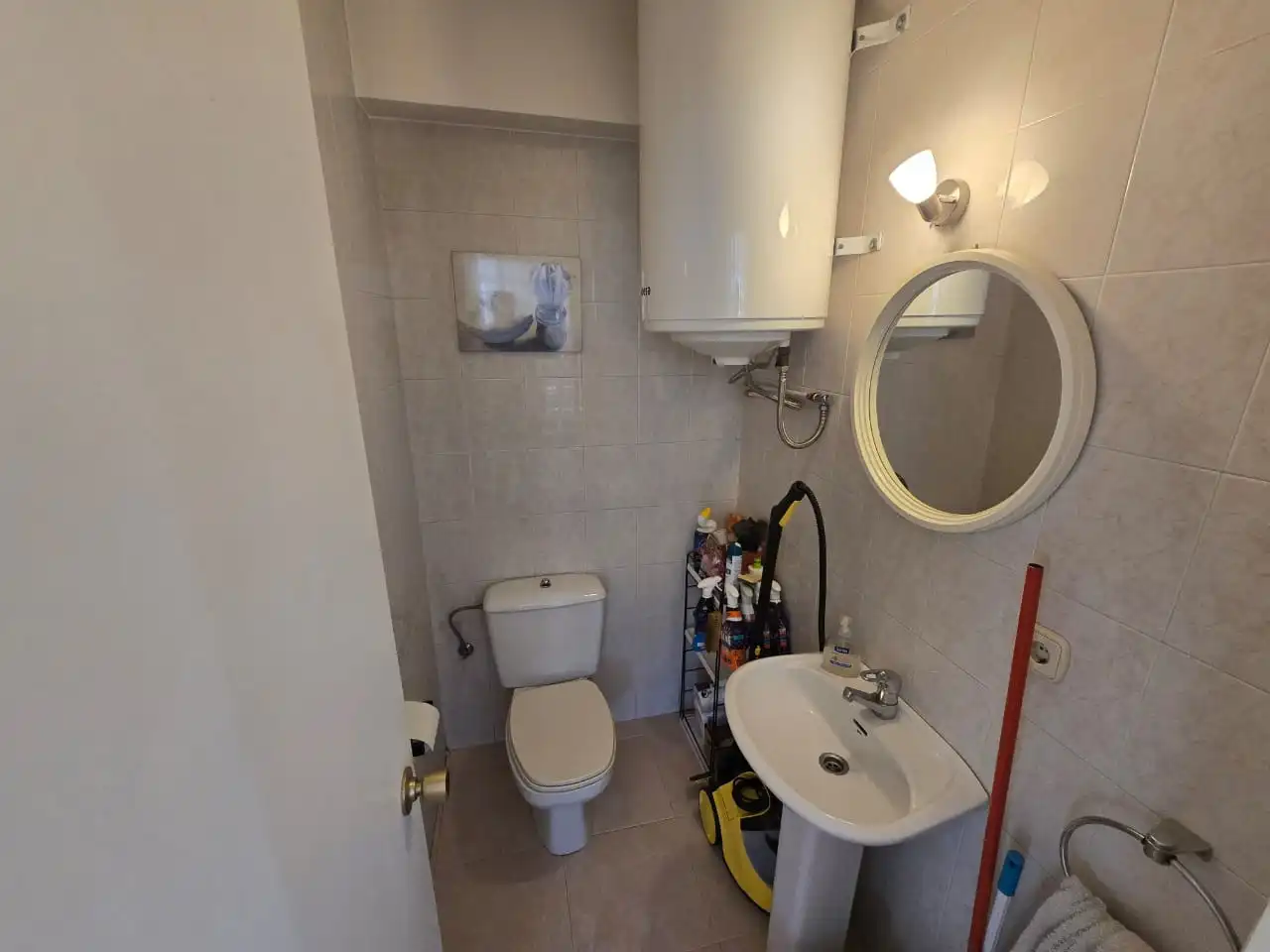 Baño de Apartamento en venta en Canillo con Calefacción, Parquet y Amueblado