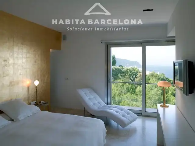 Bedroom of Houses for rent in Palafrugell  with Air Conditioner, Heating and Private garden