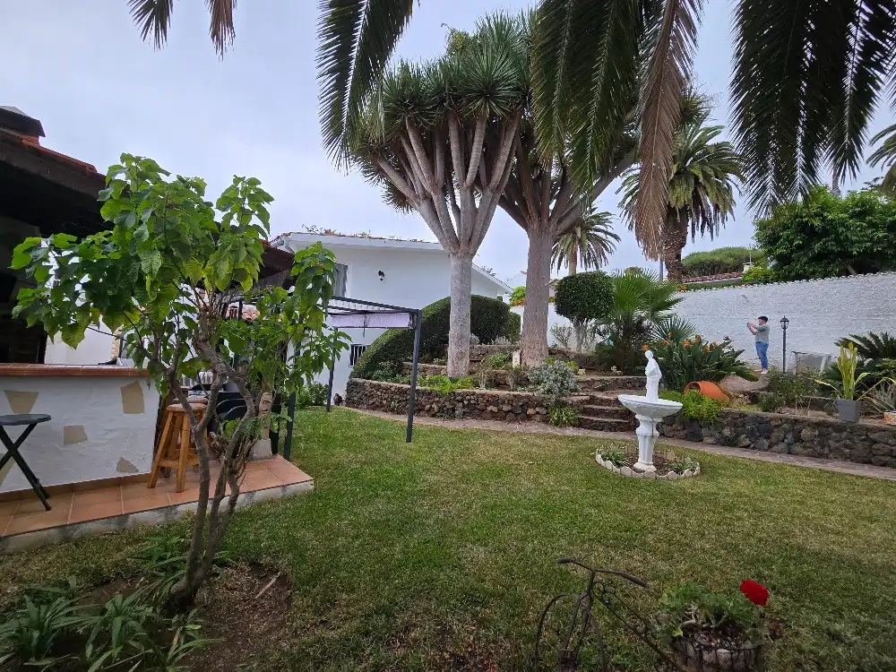 Jardí de Casa o xalet en venda en La Orotava amb Jardí privat, Terrassa i Traster