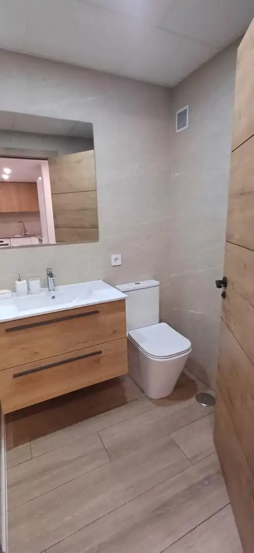 Bathroom of Apartments for sale in Villajoyosa / La Vila Joiosa  with Air Conditioner, Private garden and Terrace