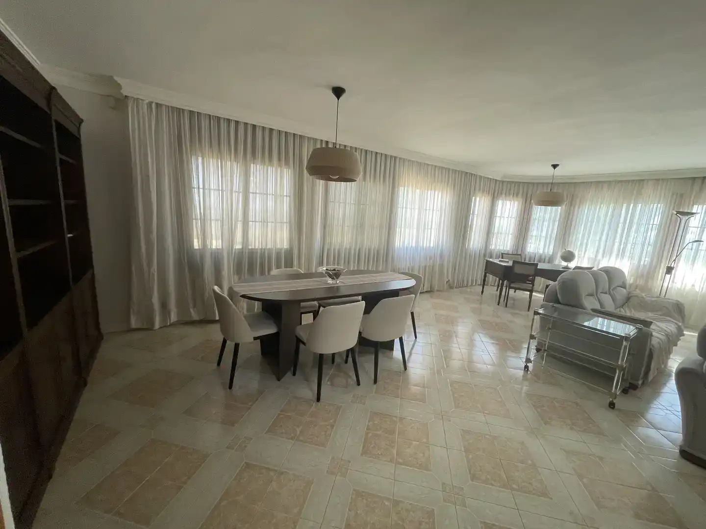 Menjador de Casa o xalet de lloguer en La Pobla de Farnals amb Aire condicionat, Parquet i Traster