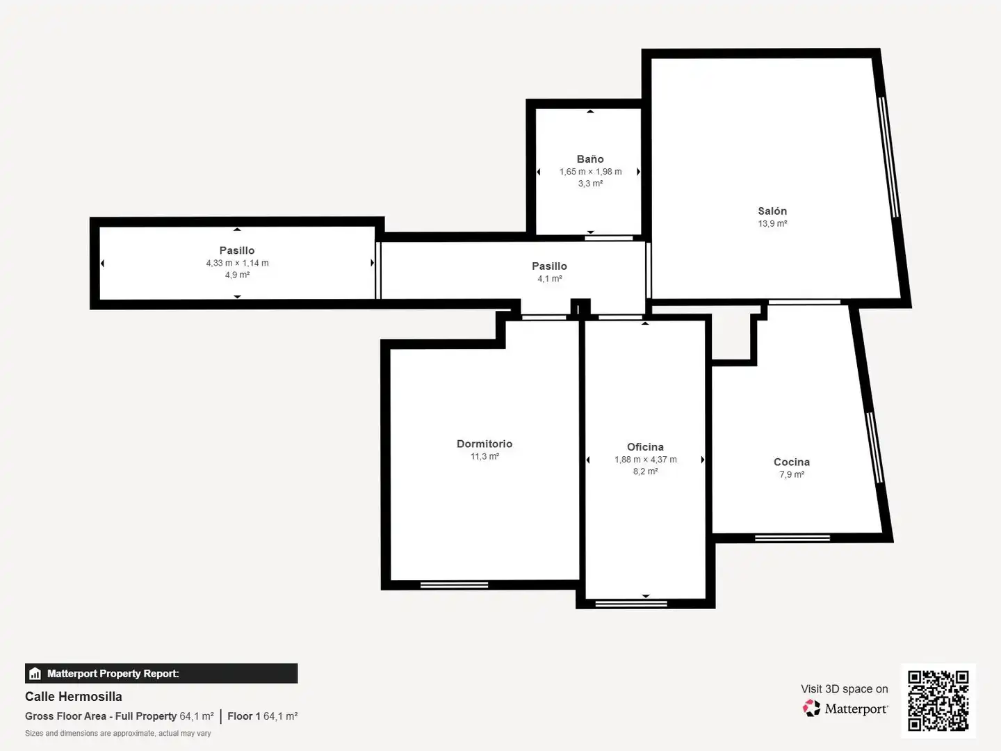 Flat for sale in Madrid  with Air Conditioner, Heating and Furnished
