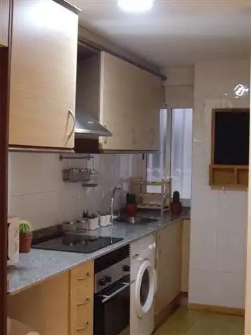 Küche von Wohnung zur Miete in Valencia mit Klimaanlage