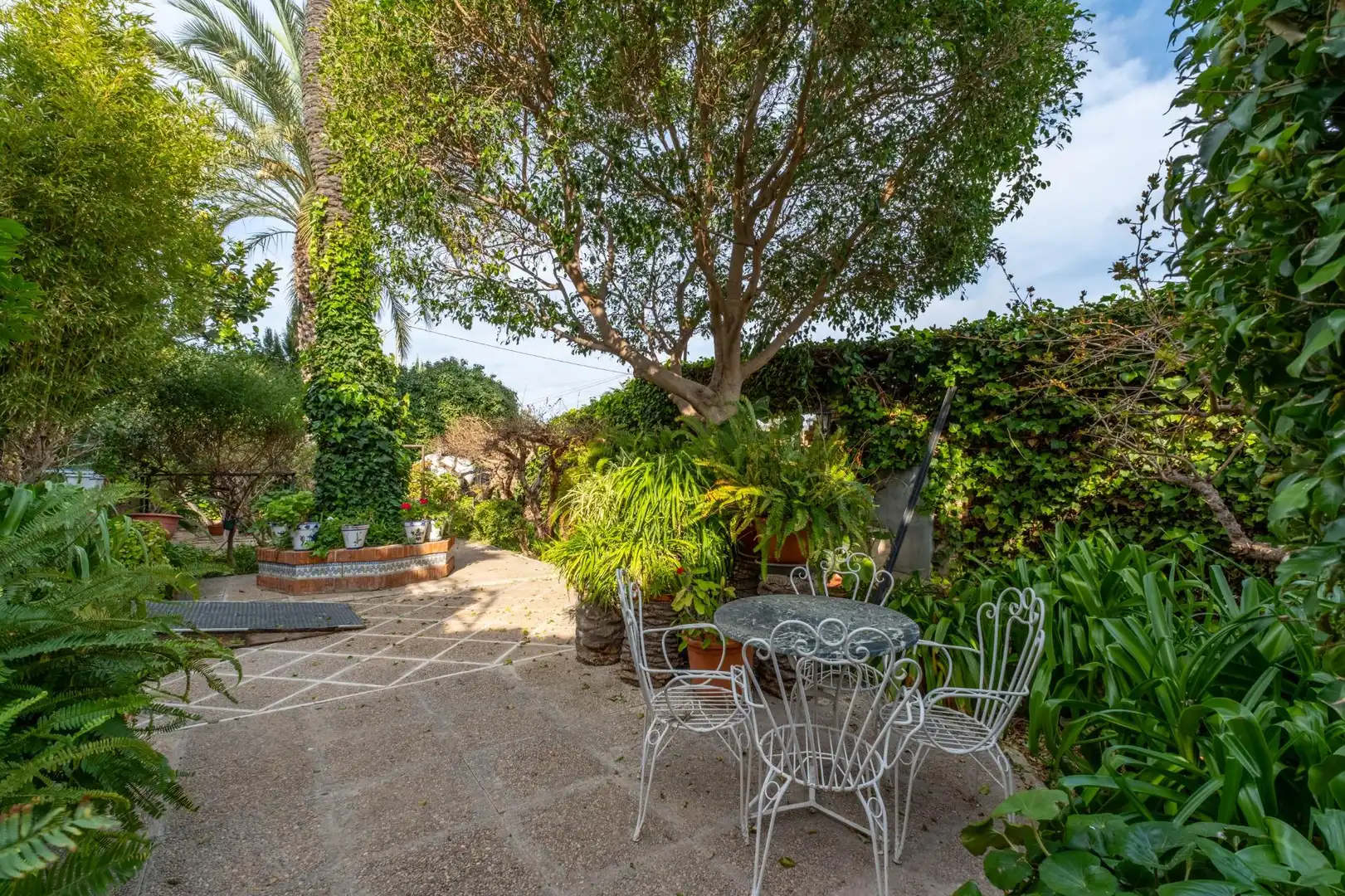 Terraza de Casa o chalet en venta en Elche / Elx con Aire acondicionado, Calefacción y Jardín privado