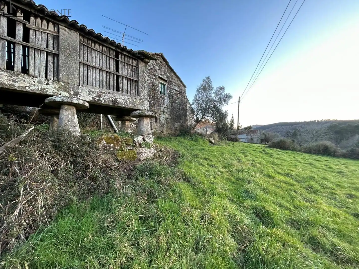 Vista exterior de Casa o xalet en venda en Cerdedo amb Jardí privat i Traster