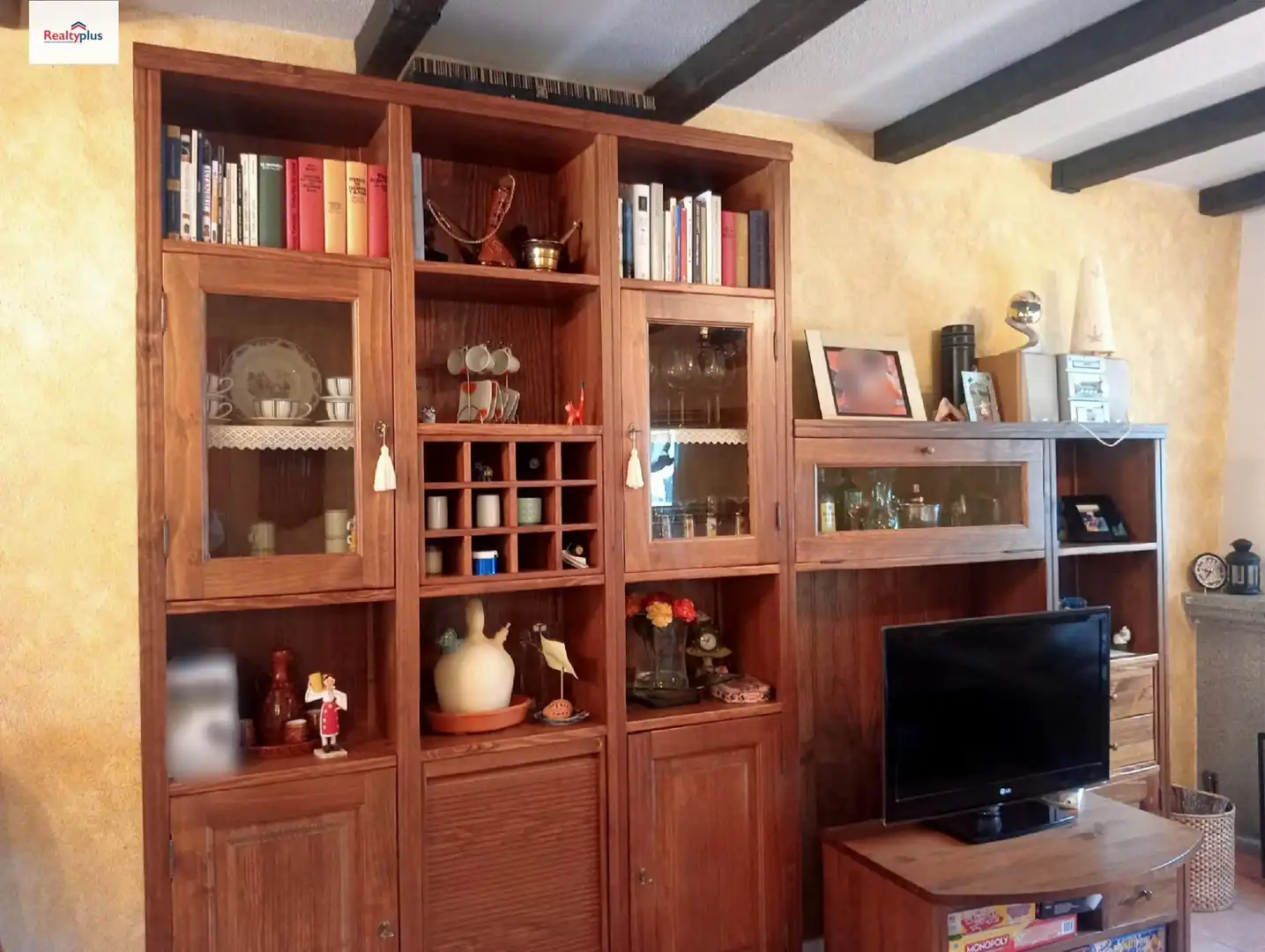Sala de estar de Casa adosada en venta en Burgohondo