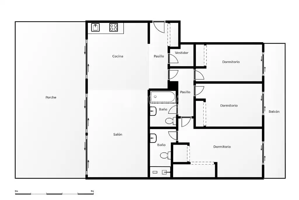 Piso en venta en Tres Cantos con Aire acondicionado, Trastero y Balcón