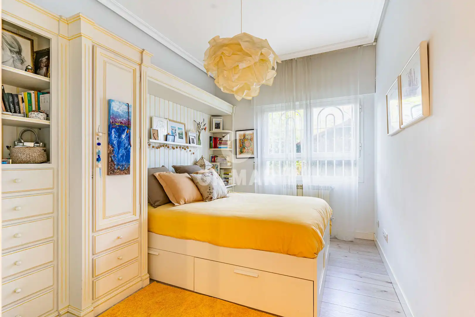 Bedroom of Ground floor for sale in Pozuelo de Alarcón  with Heating, Private garden and Storage room