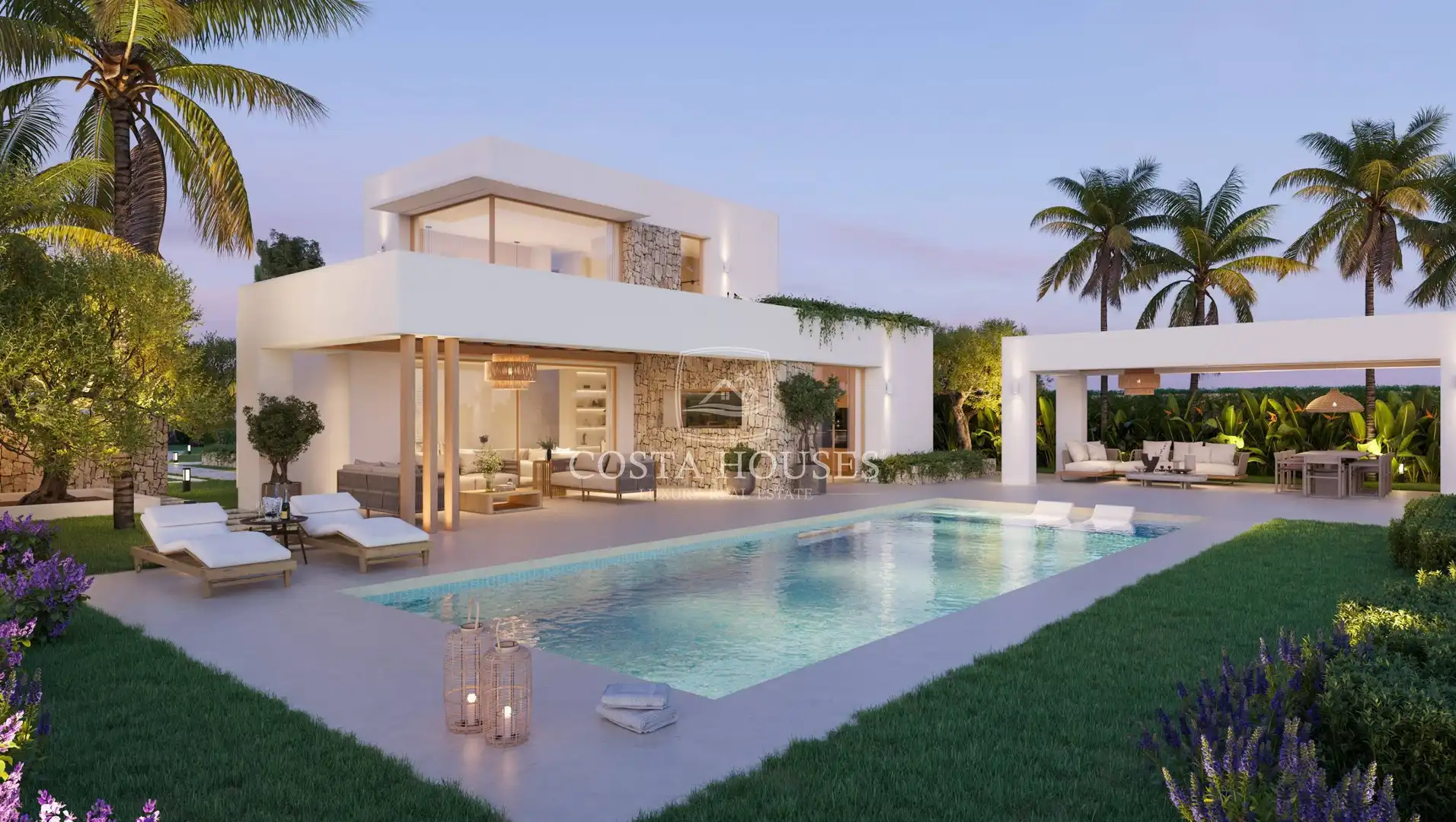 Exterior view of Houses for sale in Jávea / Xàbia  with Air Conditioner, Private garden and Terrace