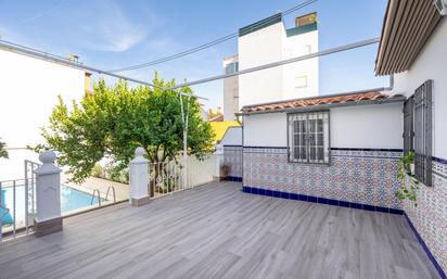 Terrace of House or chalet for sale in  Granada Capital  with Air Conditioner, Terrace and Swimming Pool