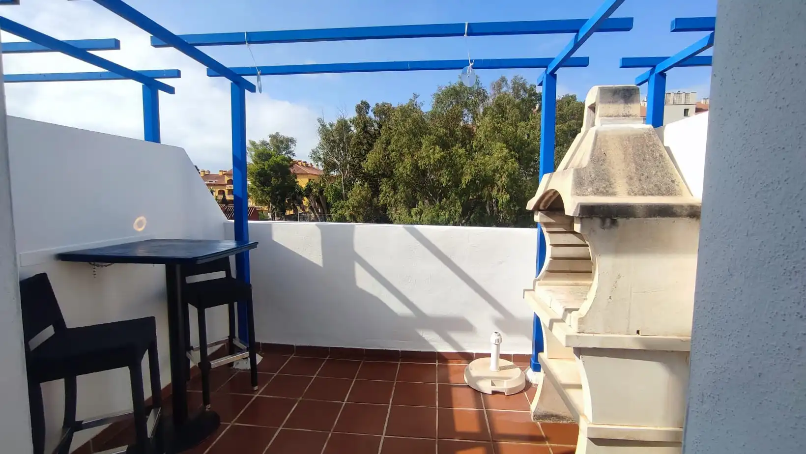 Terraza de Ático de alquiler en Benalmádena con Aire acondicionado, Terraza y Trastero