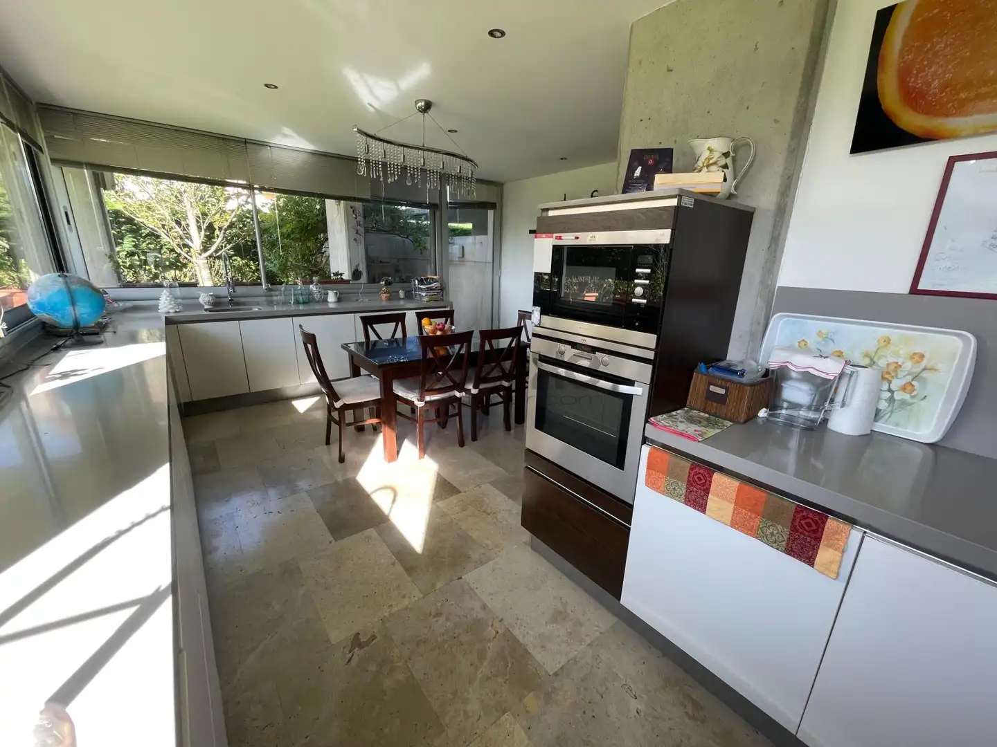 Cocina de Planta baja en venta en Santander con Calefacción, Jardín privado y Terraza