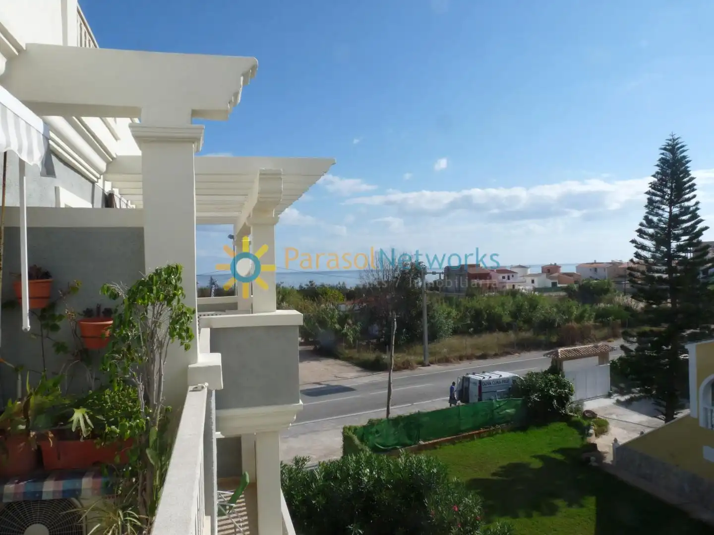 Terraza de Apartamento de alquiler en Dénia con Aire acondicionado, Calefacción y Terraza