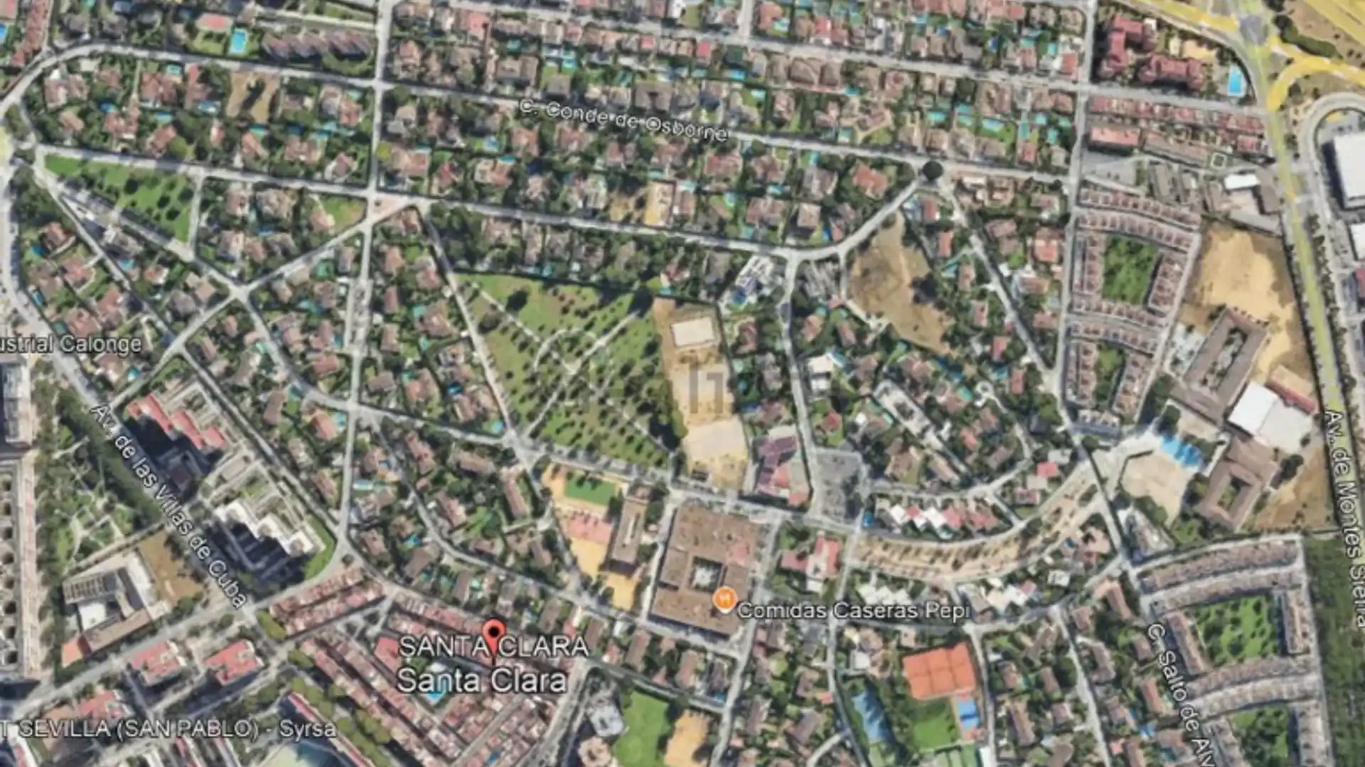 Exterior view of Houses for sale in  Sevilla Capital  with Air Conditioner, Heating and Private garden