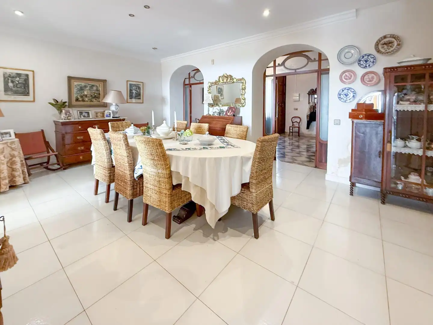 Dining room of Houses for rent in Selva  with Private garden, Terrace and Swimming Pool