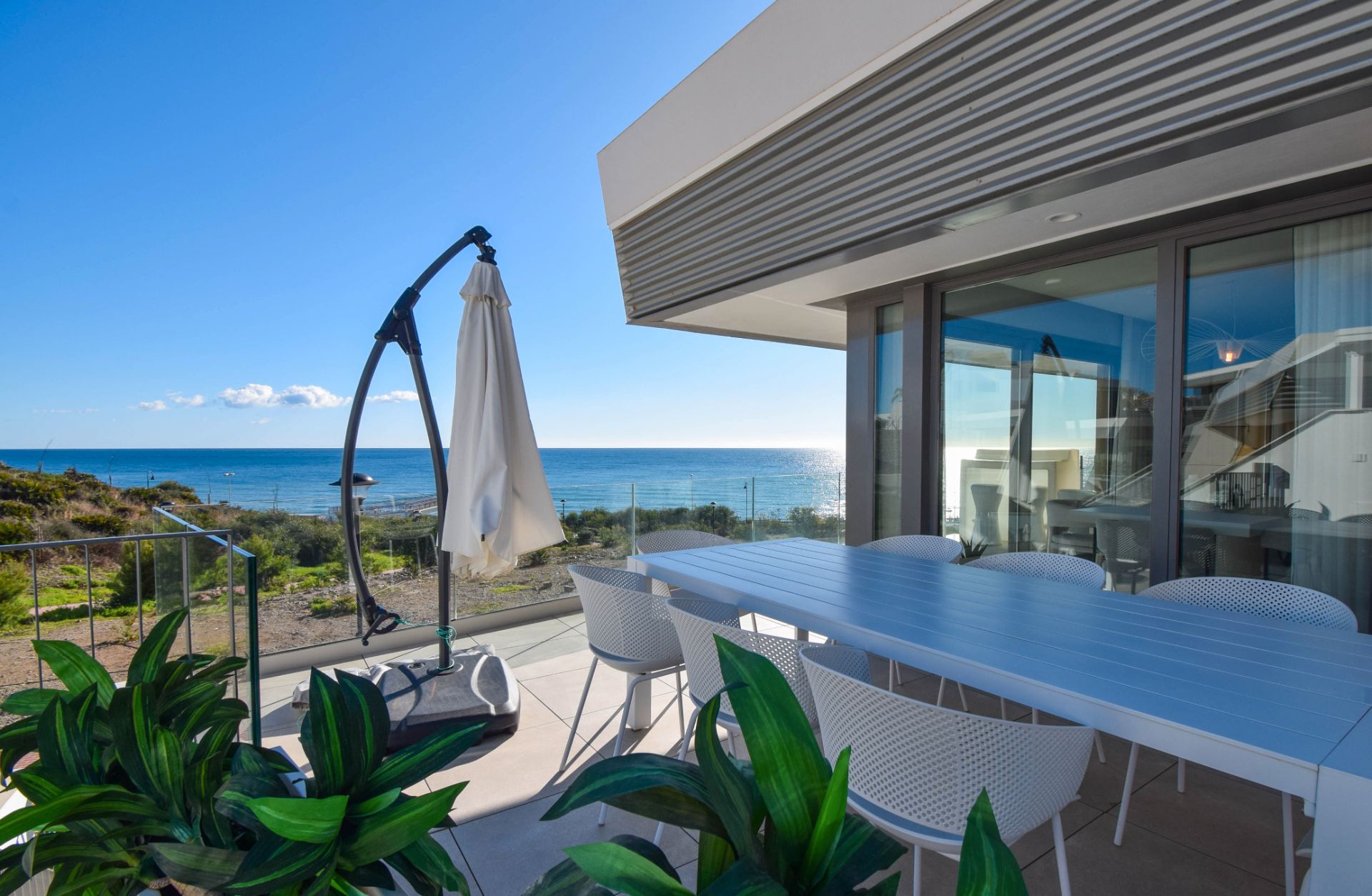 Terrace of Single-family semi-detached for sale in Mijas  with Air Conditioner, Heating and Terrace