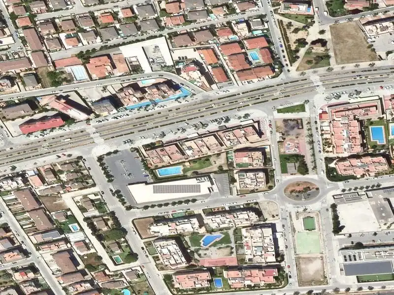 Vista exterior de Piso en venta en Cunit