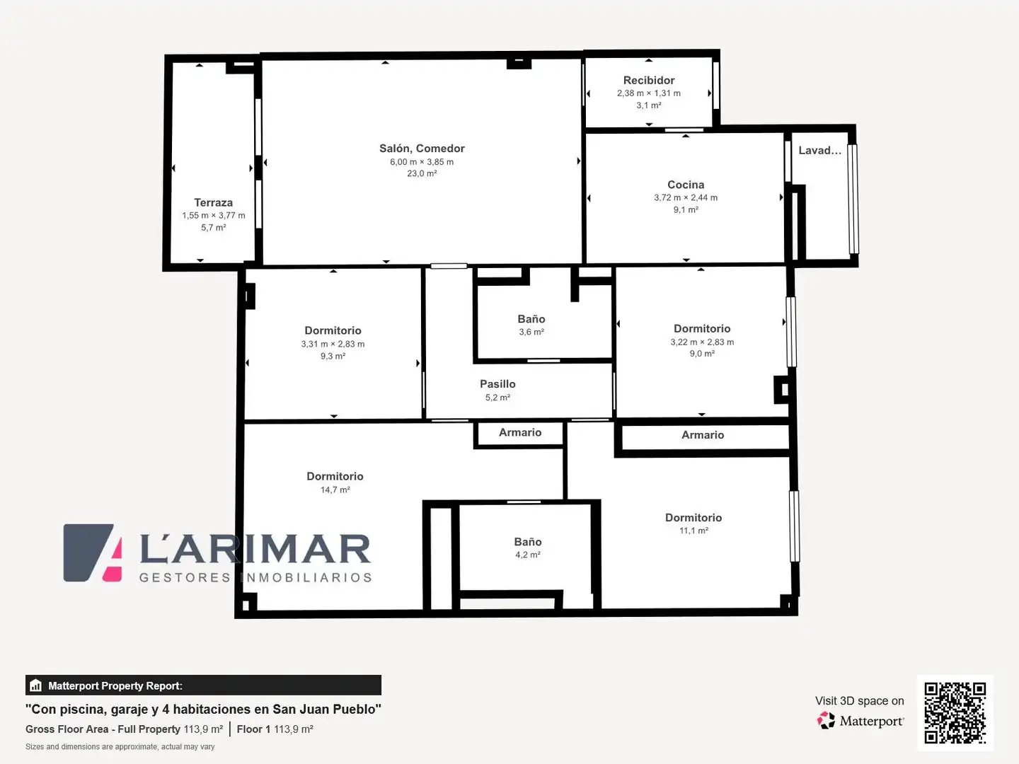 Piso en venta en Sant Joan d'Alacant con Aire acondicionado, Terraza y Trastero