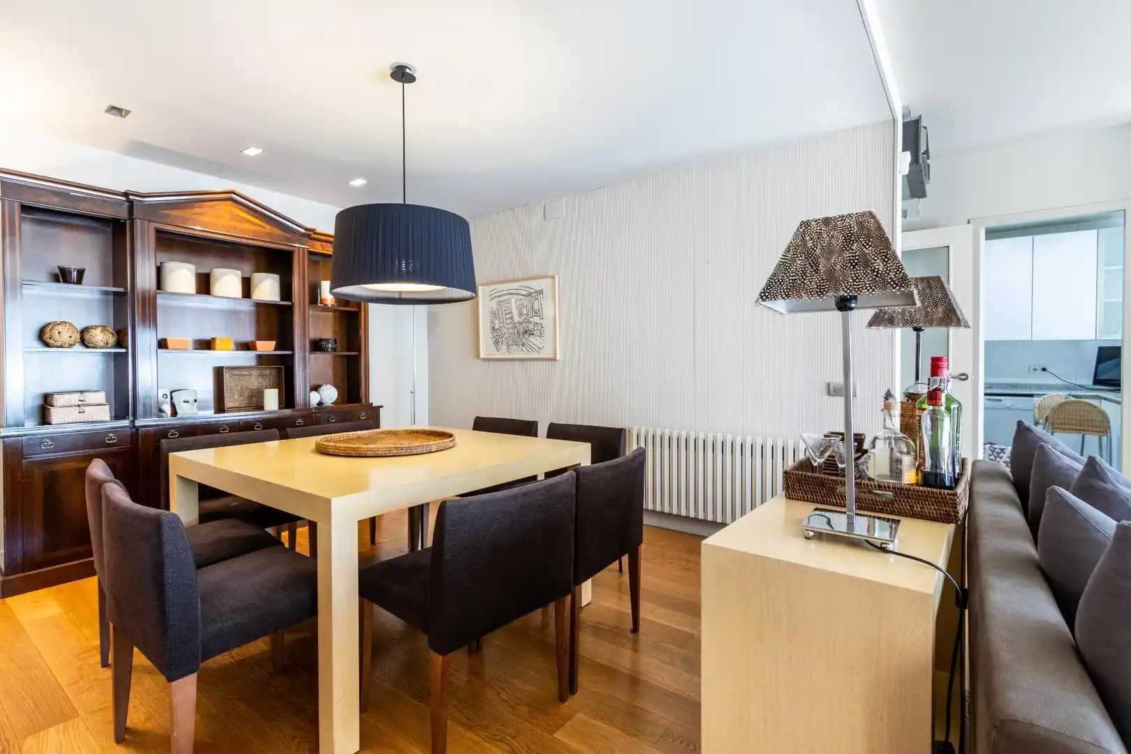 Comedor de Casa adosada en venta en Sabadell con Piscina comunitaria
