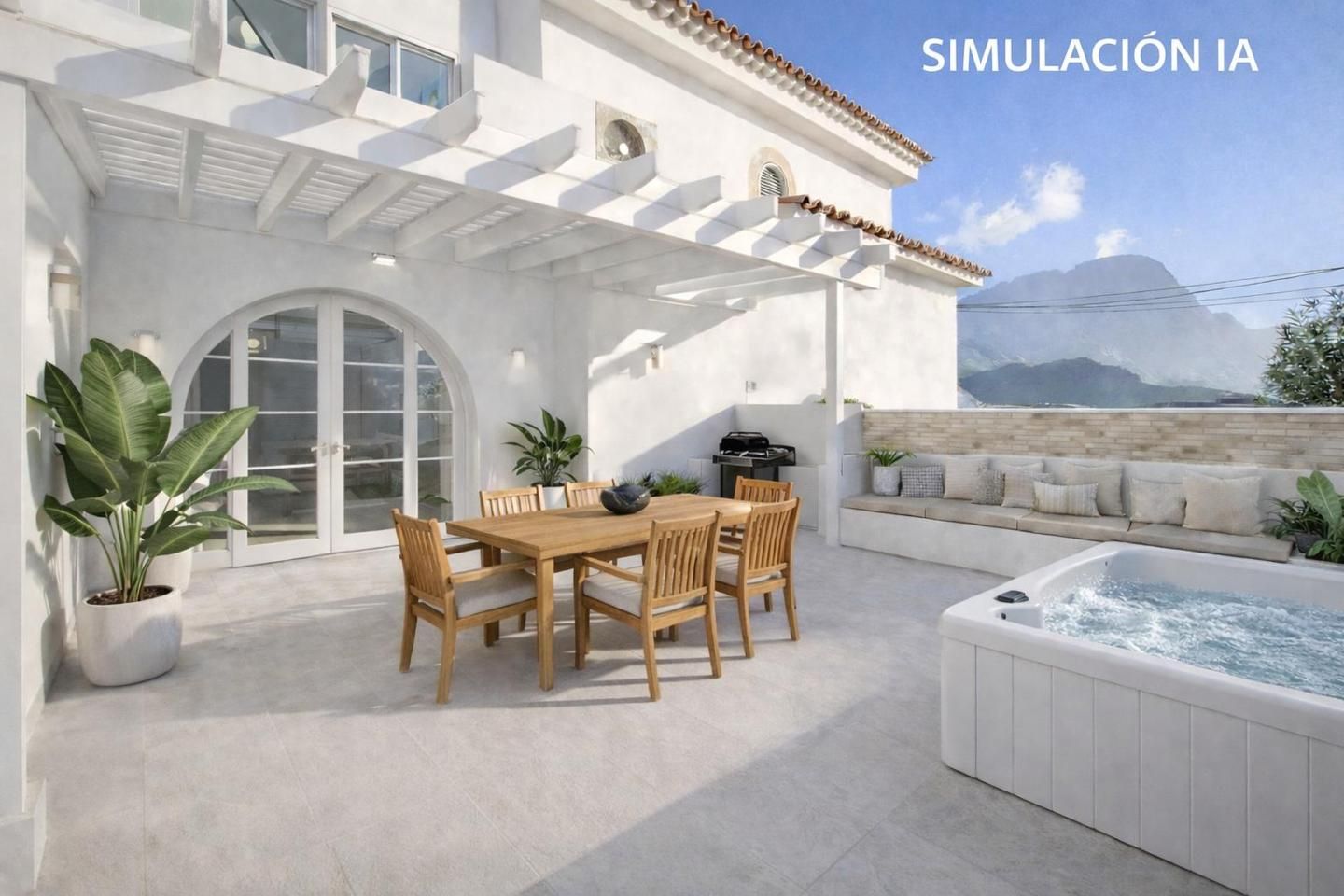 Terrassa de Casa o xalet en venda en Agaete