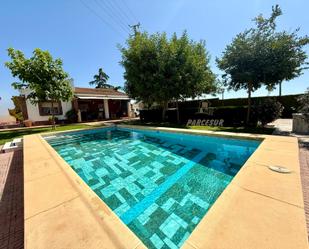 Swimming pool of Country house for sale in  Córdoba Capital  with Air Conditioner, Private garden and Swimming Pool