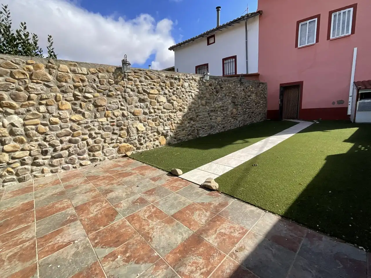 Terraza de Casa adosada en venta en Bascuñana, Burgos