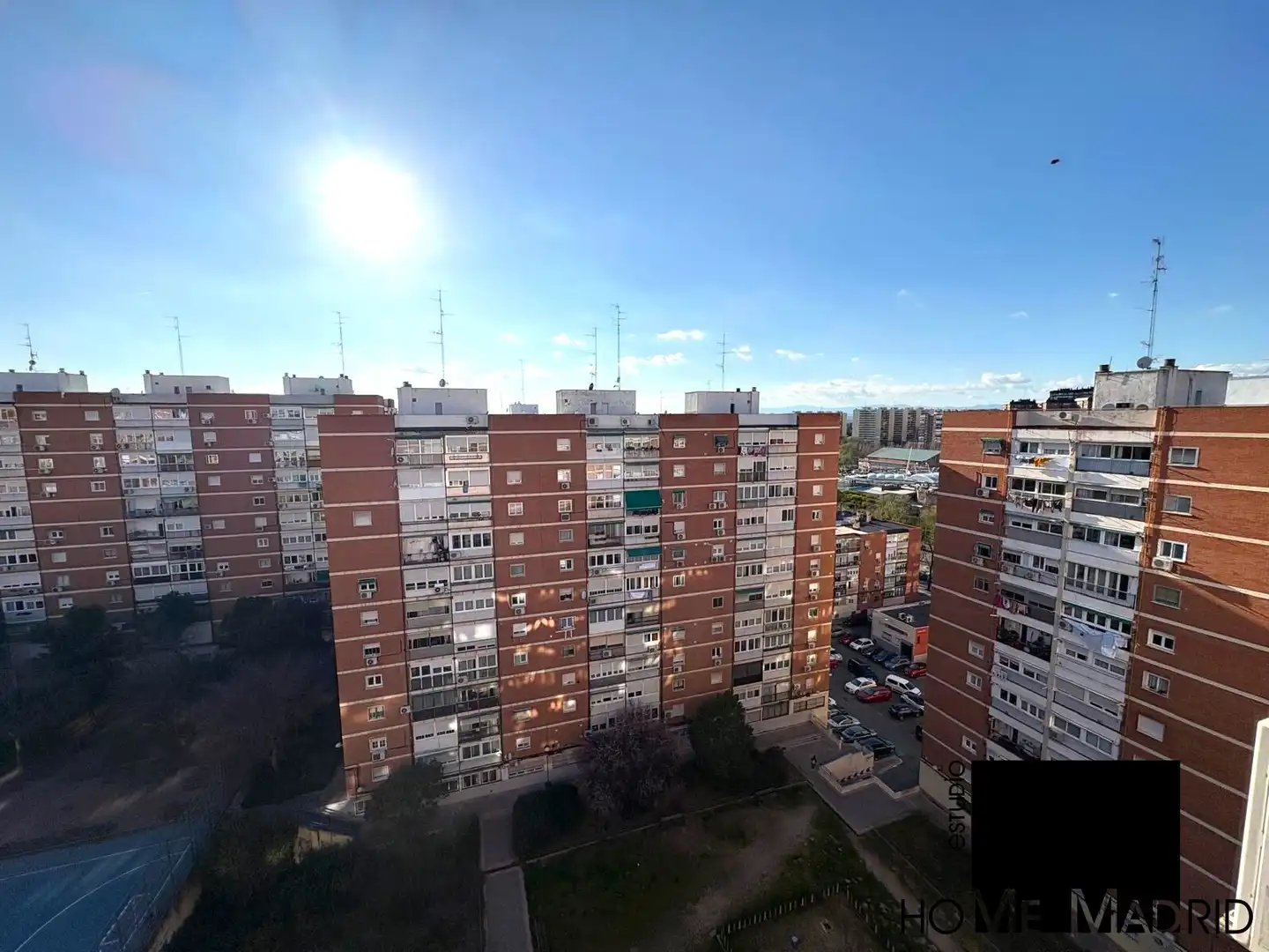Exterior view of Flat for sale in Madrid  with Air Conditioner, Heating and Parquet flooring