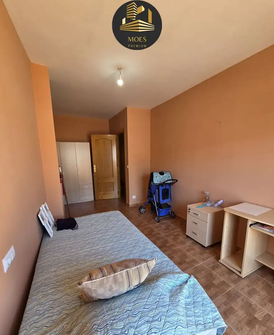 Bedroom of Flat for sale in Mengíbar  with Air Conditioner, Terrace and Storage room