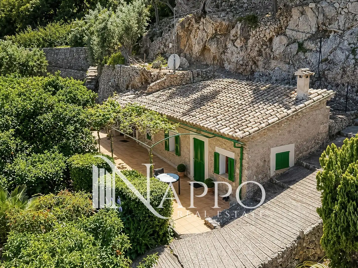 Exterior view of Houses for sale in Sóller  with Air Conditioner, Storage room and Swimming Pool
