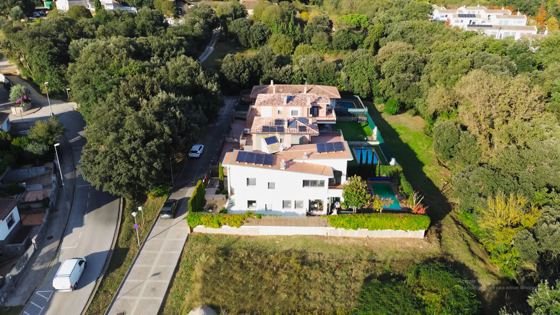 Garden of Houses for sale in Girona  with Air Conditioner, Heating and Private garden