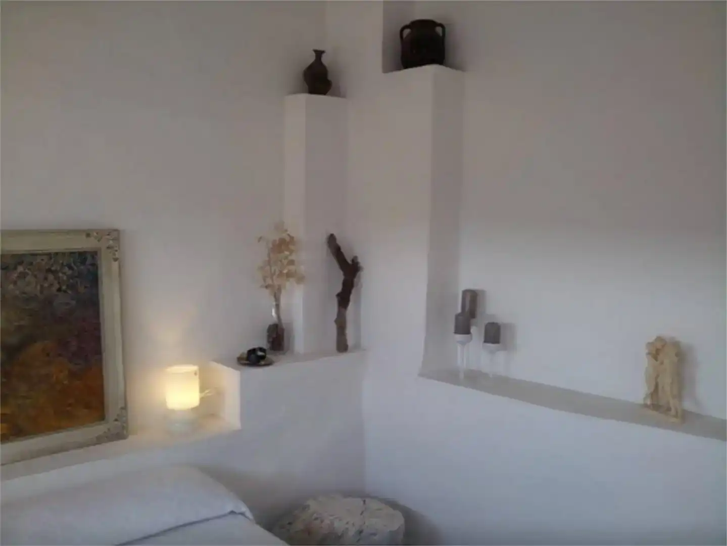 Dormitori de Casa adosada en venda en Valdealgorfa amb Aire condicionat, Parquet i Moblat