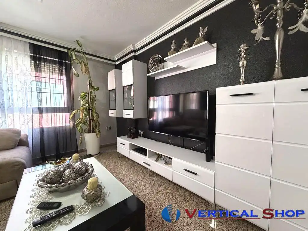 Sala de estar de Piso en venta en Caudete