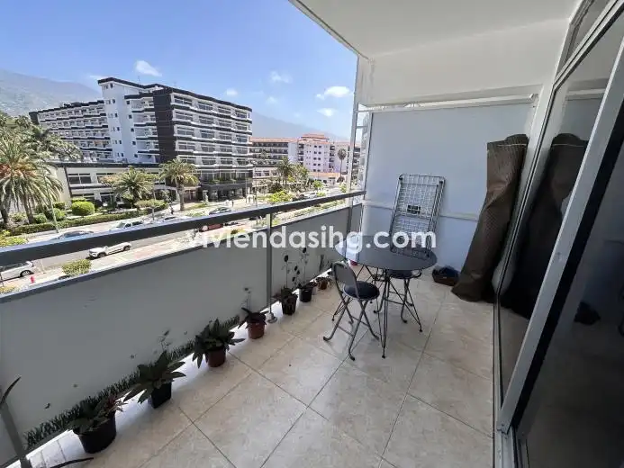 Außenansicht von Wohnung zum Verkauf in Puerto de la Cruz mit Terrasse, Möbliert und Waschmaschine