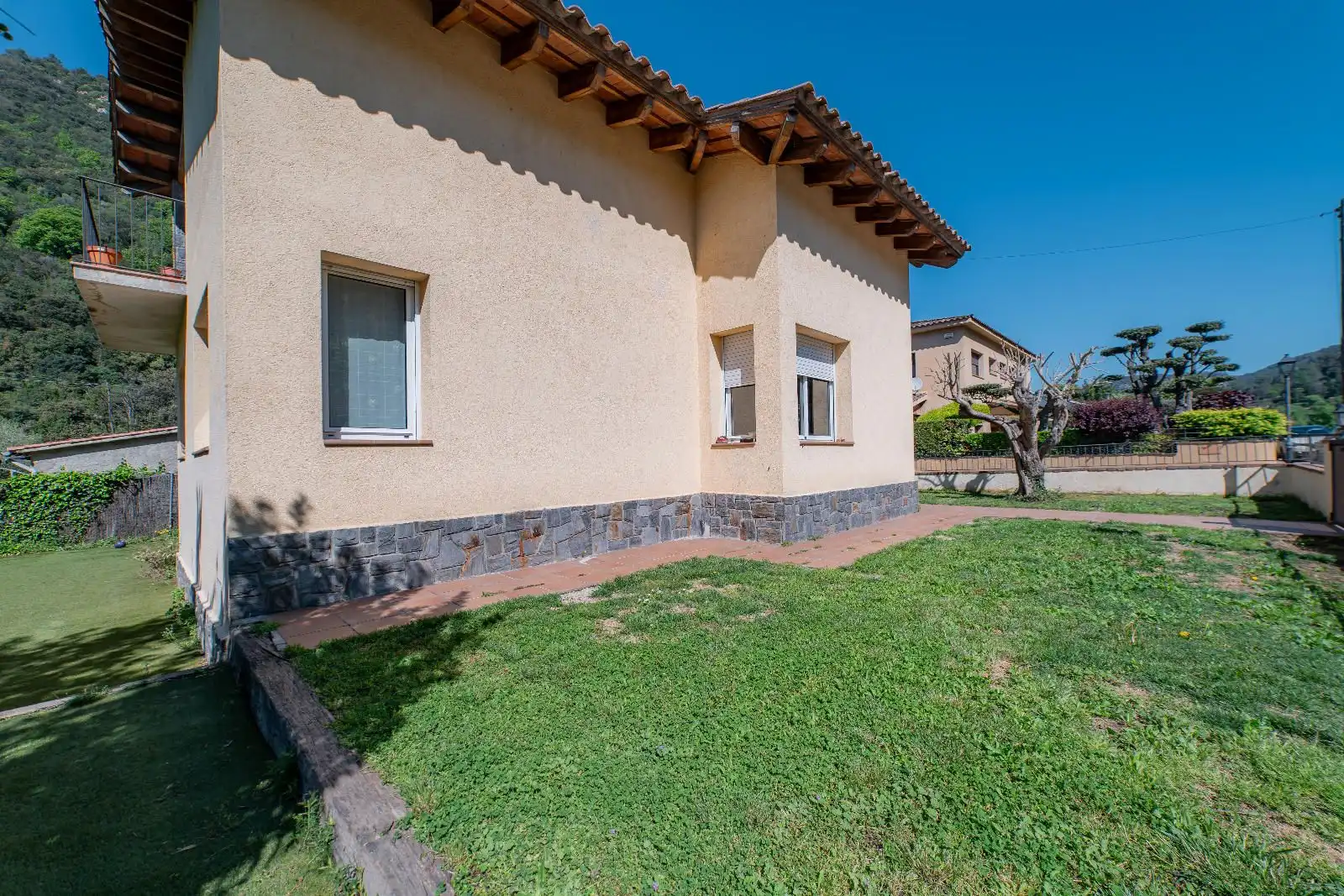 Vista exterior de Casa o xalet en venda en Tagamanent amb Aire condicionat, Calefacció i Jardí privat