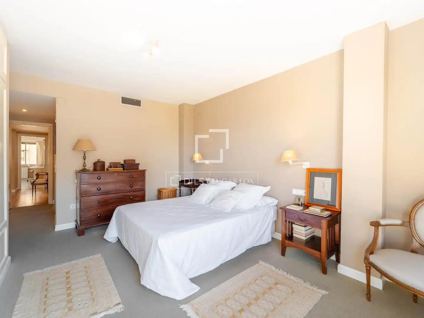 Bedroom of Flat for rent in El Pla del Real