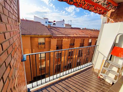 Balcony of Flat for sale in Palencia Capital  with Heating, Terrace and Storage room