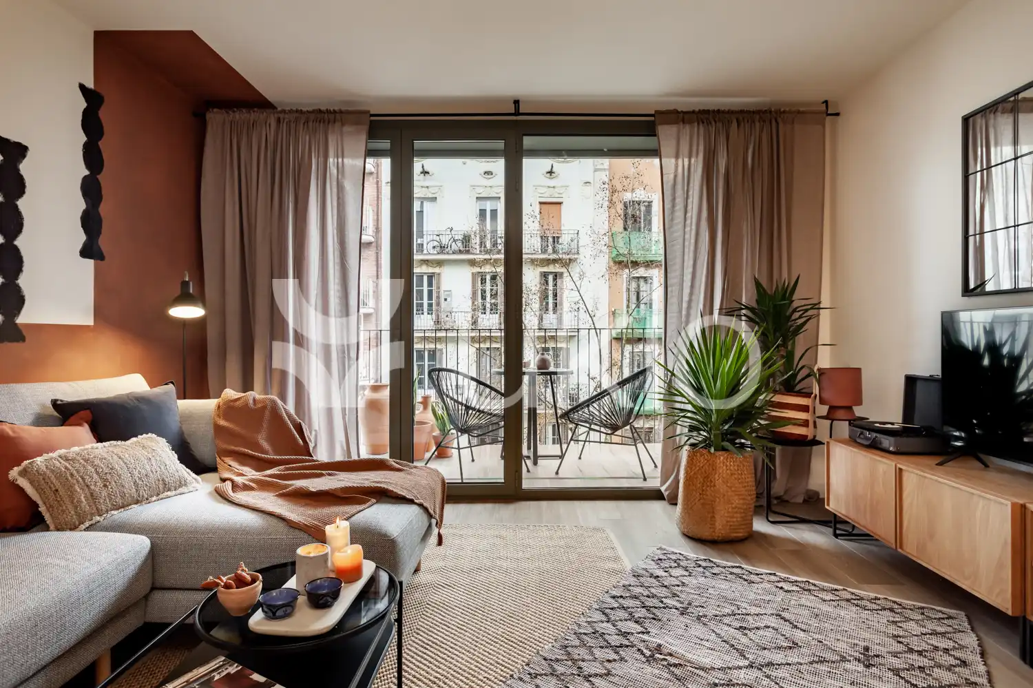 Apartamento con terraza en alquiler en Carrer de Rocafort, imagen 5