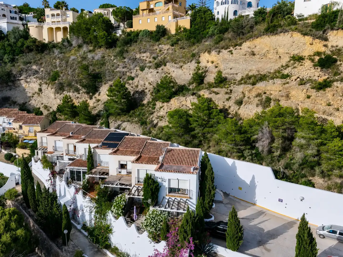 Vista exterior de Apartament en venda en Benitachell / El Poble Nou de Benitatxell amb Aire condicionat, Terrassa i Piscina