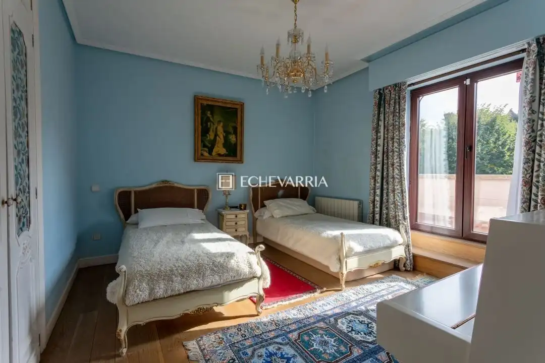 Bedroom of Flat for sale in Getxo   with Heating, Private garden and Terrace