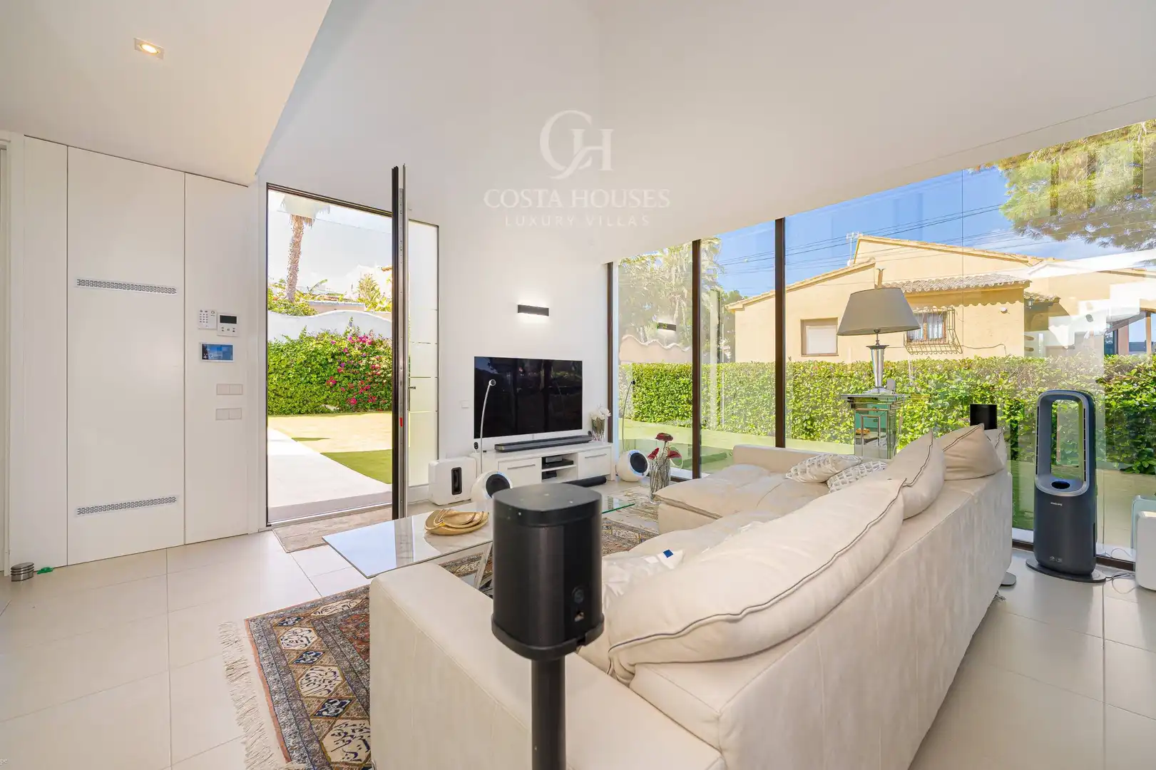 Living room of Houses for sale in Moraira  with Air Conditioner, Heating and Private garden