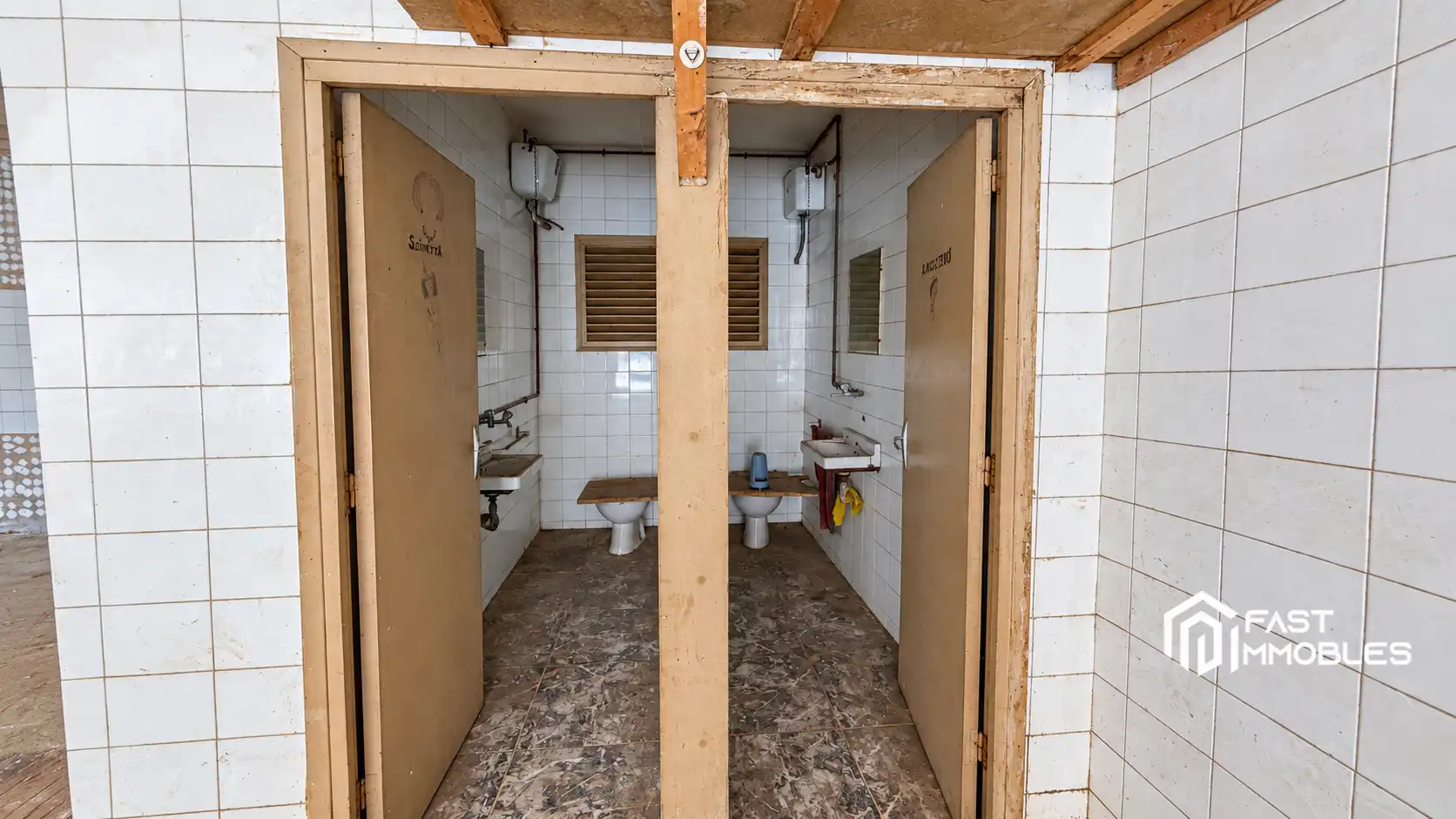 Baño de Local de alquiler en Terrassa