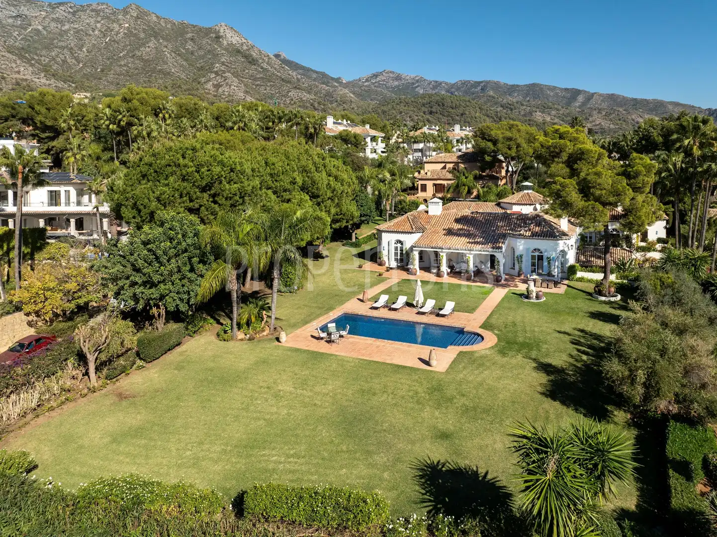 Garden of Houses for sale in Marbella