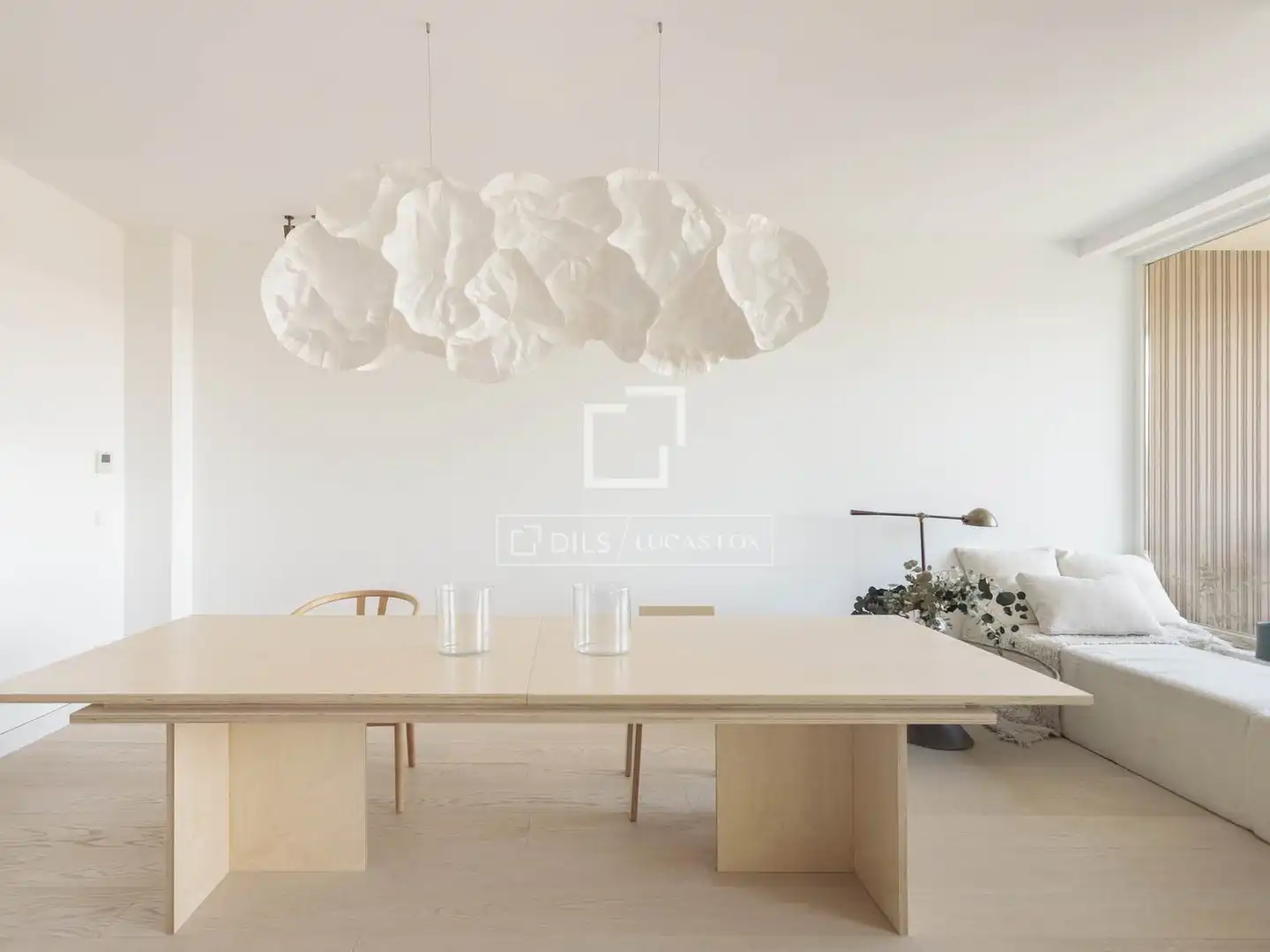 Dining room of Flat for rent in Madrid  with Air Conditioner, Heating and Private garden