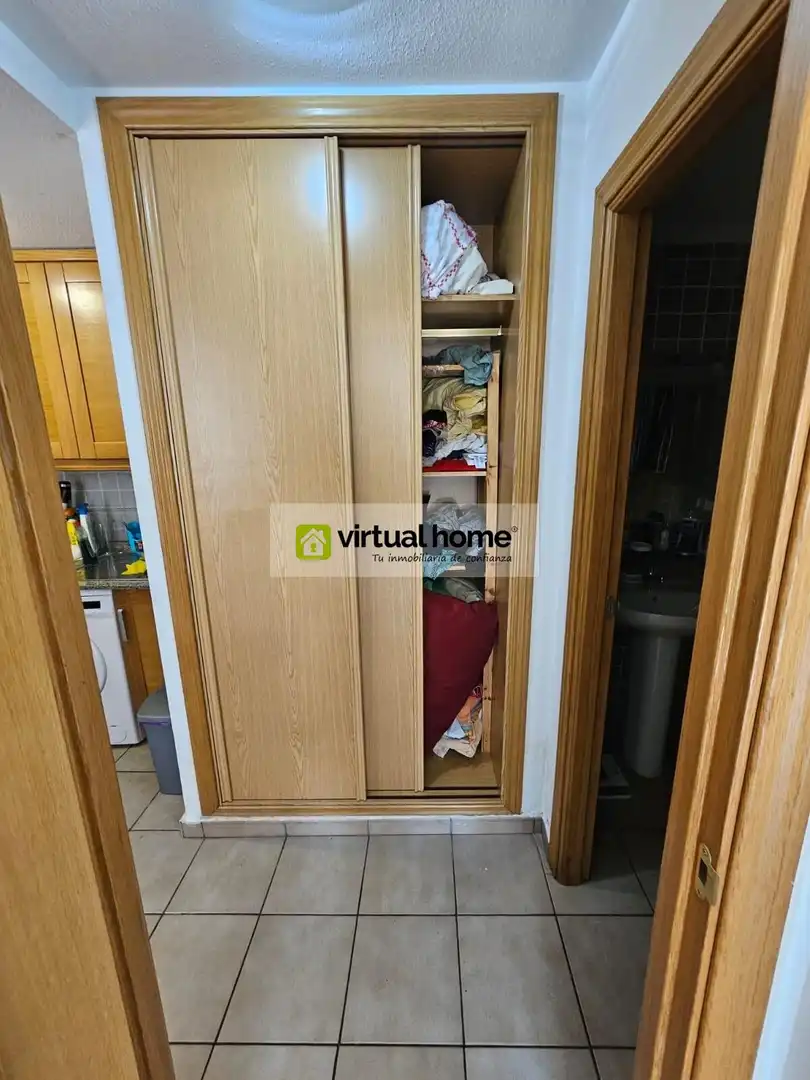Bedroom of Flat for sale in Benimantell  with Air Conditioner, Terrace and Furnished
